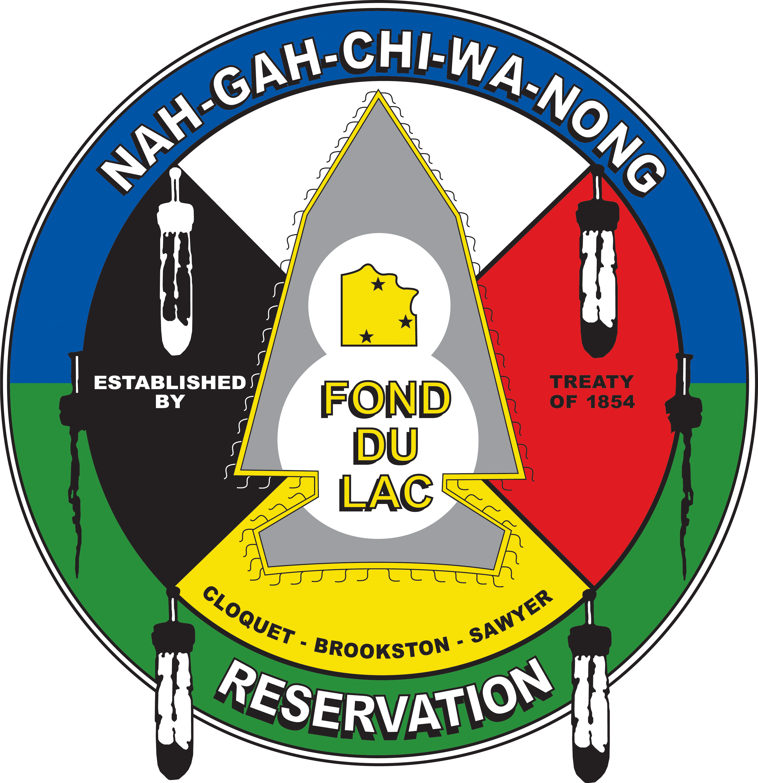 Fond du Lac Band logo.